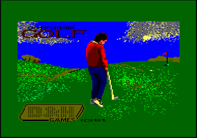 Championship Golf - Screenshot - Game Title Image