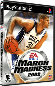 NCAA March Madness 2002 - Box - 3D Image