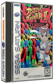 Super Puzzle Fighter II Turbo - Box - 3D Image