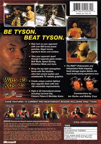 Mike Tyson Heavyweight Boxing - Box - Back Image