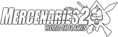 Mercenaries 2: World in Flames - Clear Logo Image