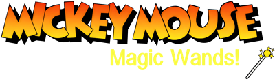 Mickey Mouse: Magic Wands! - Clear Logo Image