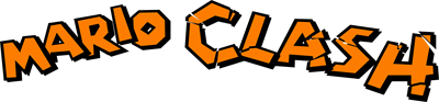 Mario Clash - Clear Logo Image