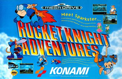 Rocket Knight Adventures - Advertisement Flyer - Front Image