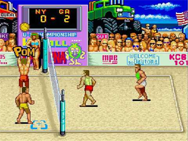 U.S. Championship Beach Volley V'ball - Screenshot - Gameplay Image