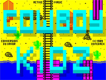 Cowboy Kidz - Screenshot - Game Title Image