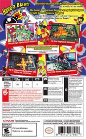 Super Bomberman R - Box - Back Image