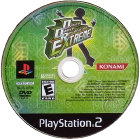 Dance Dance Revolution Extreme - Disc Image