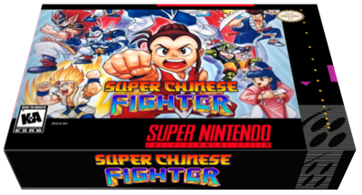 Super Chinese Fighter - Box - 3D Image