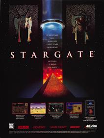 Stargate - Advertisement Flyer - Front Image
