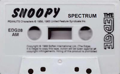 Snoopy: The Cool Computer Game - Cart - Front Image