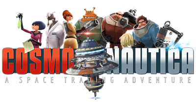 Cosmonautica: A Space Trading Adventure - Clear Logo Image