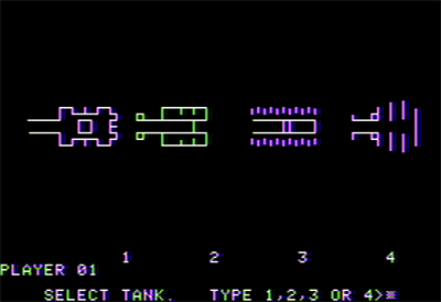 Tank War - Screenshot - Game Select Image