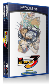Street Fighter Zero 3 - Box - 3D Image