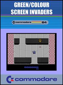 Green/Colour Screen Invaders - Fanart - Box - Front Image