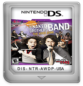 The Naked Brothers Band: The Video Game - Fanart - Cart - Front