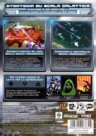 Supreme Commander - Box - Back Image