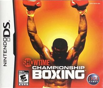 Showtime Championship Boxing - Box - Front Image