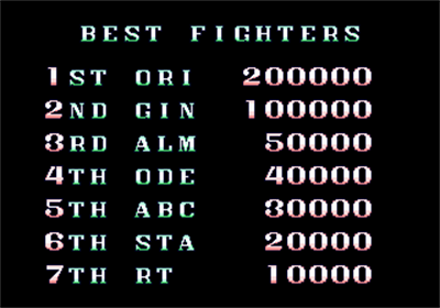 Mercs - Screenshot - High Scores Image