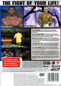 WWE SmackDown! vs. Raw 2006 - Box - Back Image