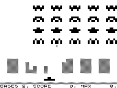 Space Invaders (Mikro-Gen) - Screenshot - Gameplay Image