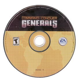 Command & Conquer: Generals - Disc Image