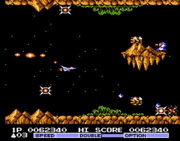 Gradius II - Screenshot - Gameplay Image