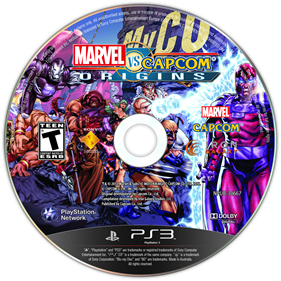 Marvel vs. Capcom Origins - Fanart - Disc Image