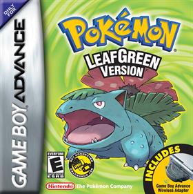 Pokémon LeafGreen Version - Box - Front Image