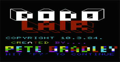 Dodo Lair - Screenshot - Game Title Image