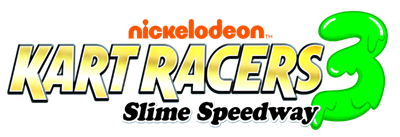Nickelodeon Kart Racers 3: Slime Speedway - Clear Logo Image