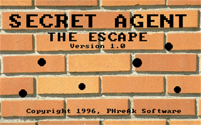 Secret Agent: The Escape - Screenshot - Game Title Image