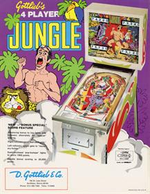 Jungle (Gottlieb) - Advertisement Flyer - Front Image