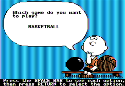 Typing is a Ball, Charlie Brown - Screenshot - Gameplay Image