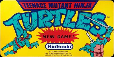 Teenage Mutant Ninja Turtles (PlayChoice-10) - Arcade - Marquee Image