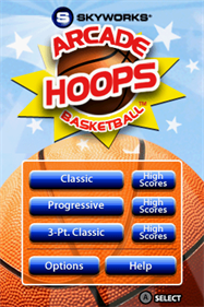 Arcade Hoops Basketball - Screenshot - Game Title Image