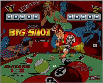 Big Shot - Arcade - Marquee Image