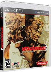 Metal Gear Solid 4: Guns of the Patriots - Box - 3D Image