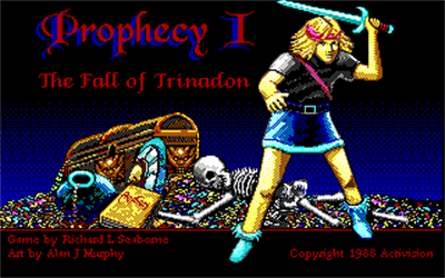 Prophecy: The Fall of Trinadon - Screenshot - Game Title Image