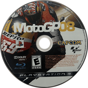 MotoGP 08 - Disc Image