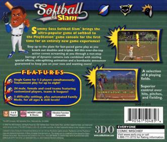 Sammy Sosa Softball Slam - Box - Back Image