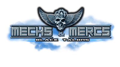 Mechs & Mercs: Black Talons - Clear Logo Image