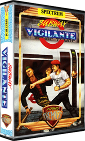 Subway Vigilante - Box - 3D Image