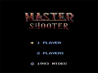 Master Shooter - Screenshot - Game Title Image