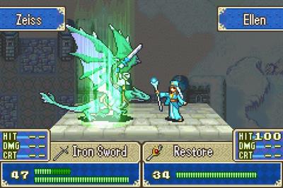 Fire Emblem: Fuuin no Tsurugi - Screenshot - Gameplay Image