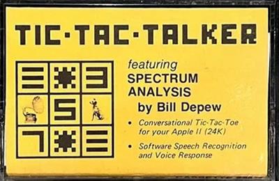 Tic-Tac-Talker