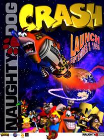 Crash Bandicoot - Advertisement Flyer - Front Image