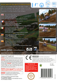 Maximum Racing: Sprint Cars - Box - Back Image