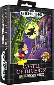 Castle of Illusion Starring Mickey Mouse - Box - 3D Image