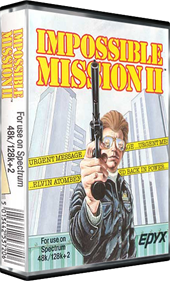 Impossible Mission II - Box - 3D Image